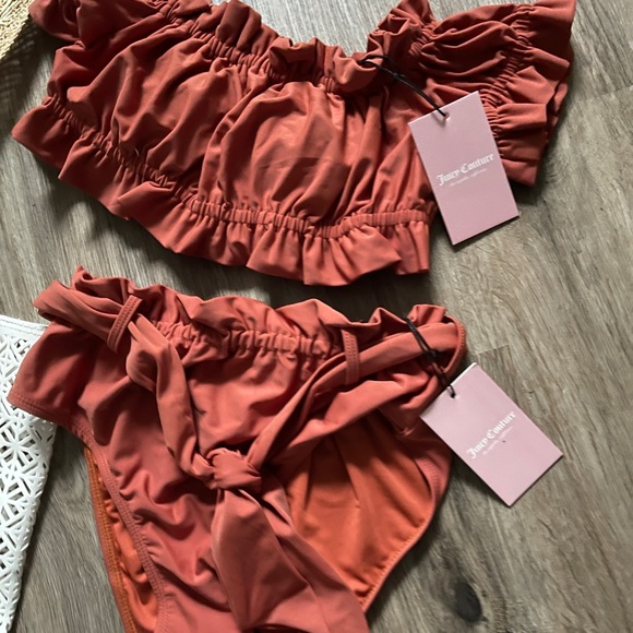 Nwt Juicy Couture Off shoulder good morning bikini retro off shoulder - Picture 4 of 4